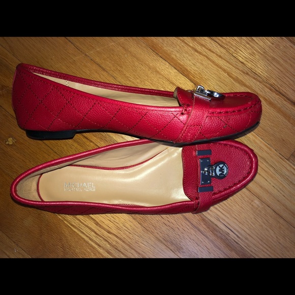 Michael Kors Red Flats - Picture 8 of 8